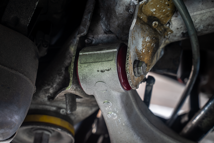 Garagistic - E39 Non-M Sedan Polyurethane Rear Trailing Arm Bushings (RTAB) - 33321091335 / 33321091336 , 33326757315 / 33326757316
