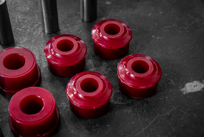 Garagistic - E39 Non-M Sedan Polyurethane Rear Trailing Arm Bushings (RTAB) - 33321091335 / 33321091336 , 33326757315 / 33326757316