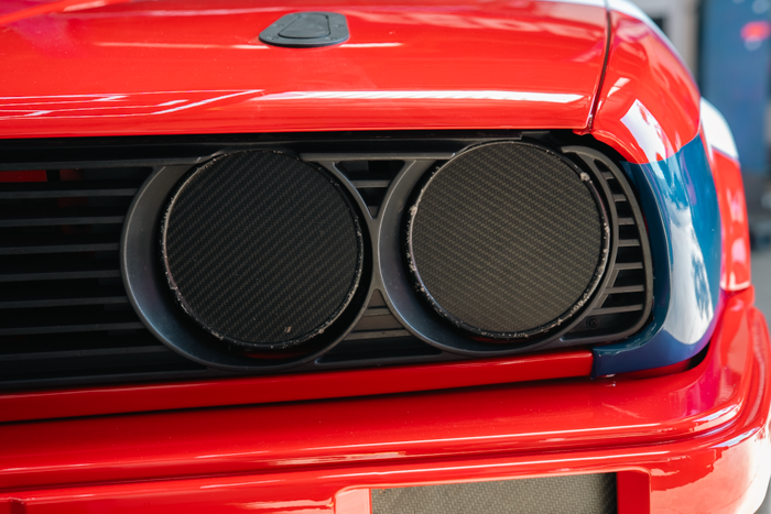 E30 Headlight Delete Block-off Plate