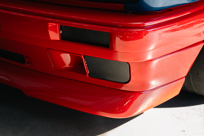 E30 Front Turn Signal Deletes - Carbon Fiber