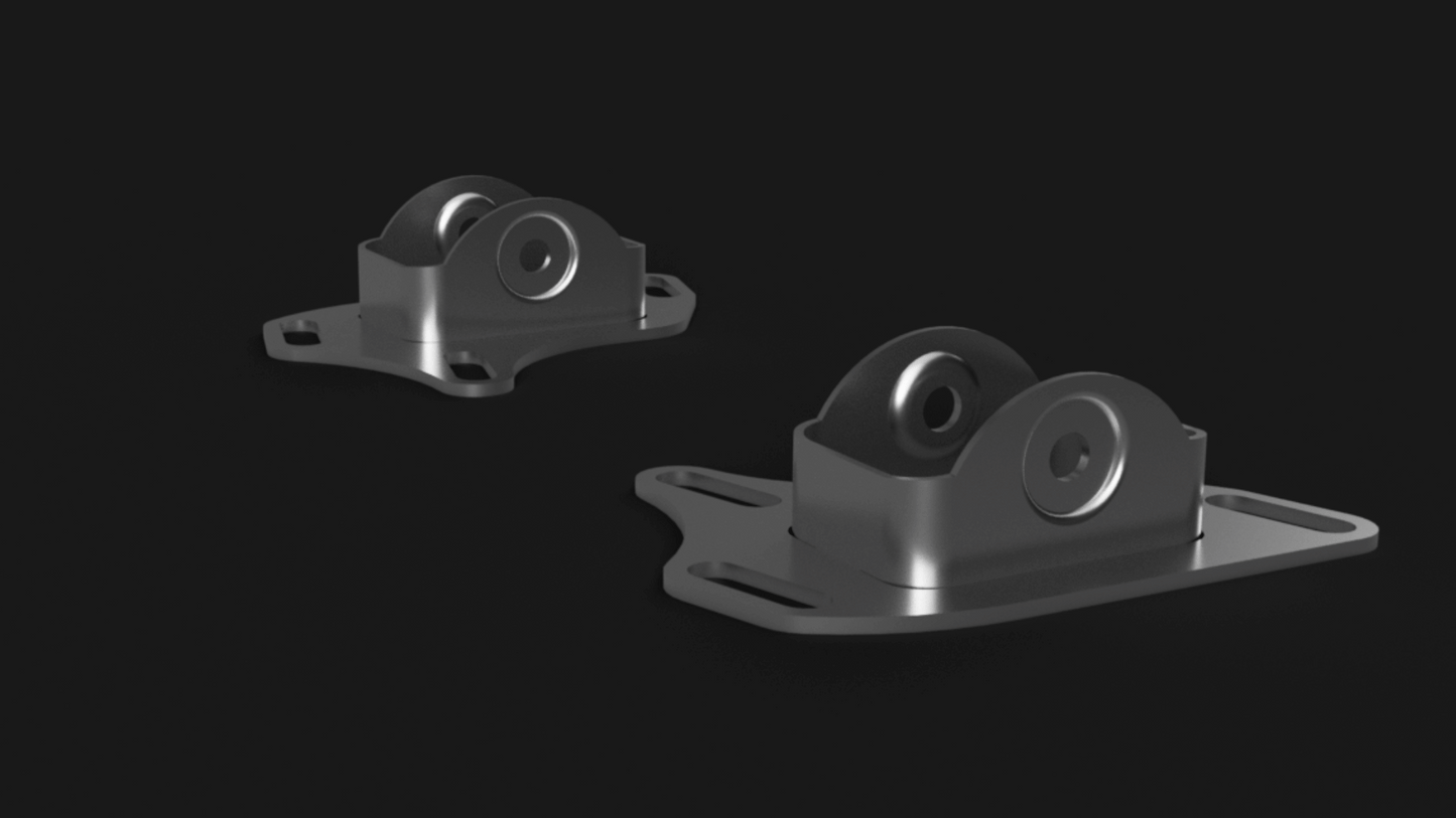 Garagistic - E36, E46, Z4 High Adjustment Trailing Arm Toe Brackets
