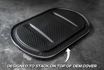 Carbon E30 Gas Tank Cover 51711884758 - 325i, 318i, M3