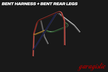 E30 DIY Weld-it-Yourself Roll Bar - Coupe & Sedan-Roll Bars-grip-drift-Garagistic-bmw