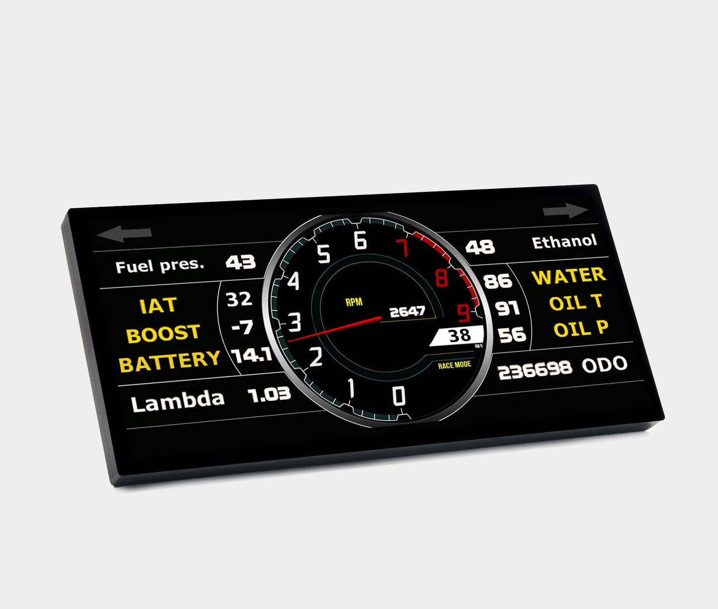 PowerTune Digital Ultra-wide Dash V5