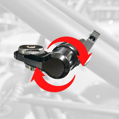 Rugged - Adjustable Antenna Bar Mount - 1.5in