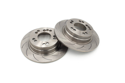 ROFU - Max Street Friction Slotted Rear Dual Drilled 5x114.3 / 5x120 Rotors BMW E36 280x10
