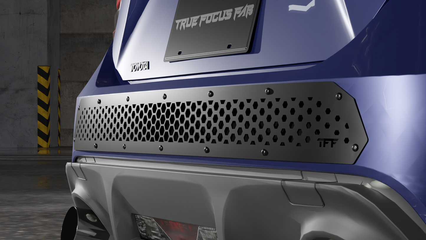 True Focus Fabrication - Scion FR-S / Subaru BRZ - Rear Bumper Vent Diffuser