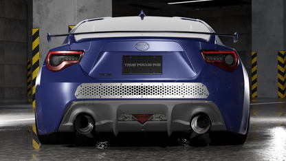 True Focus Fabrication - Scion FR-S / Subaru BRZ - Rear Bumper Vent Diffuser