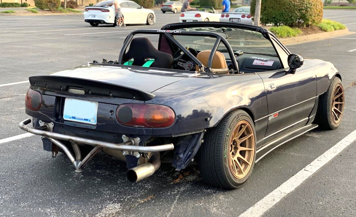 True Focus Fabrication - Mazda Miata (NA) - Rear Standard Bash Bar