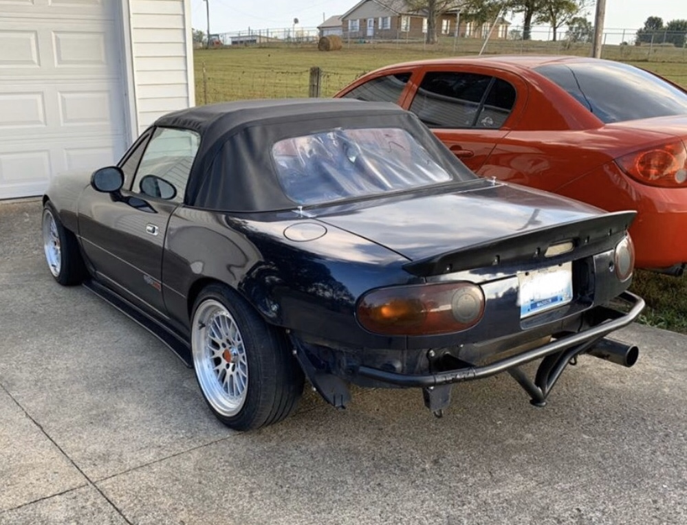 True Focus Fabrication - Mazda Miata (NA) - Rear Standard Bash Bar