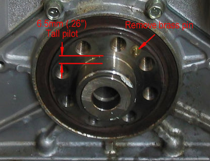 VH to VG transmission adapter kit