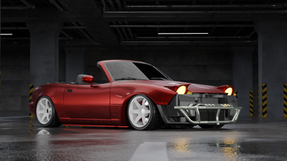True Focus Fabrication - Mazda Miata (NA) - Dual Row Front Bash Bar