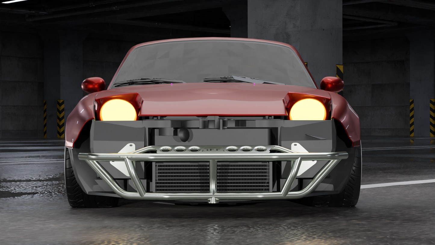 True Focus Fabrication - Mazda Miata (NA) - Dual Row Front Bash Bar