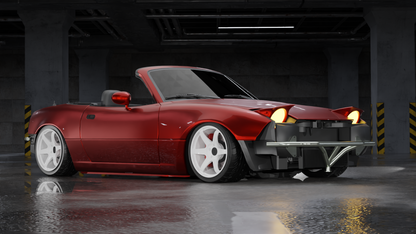 True Focus Fabrication - Mazda Miata (NA) - Front Standard Bash Bar