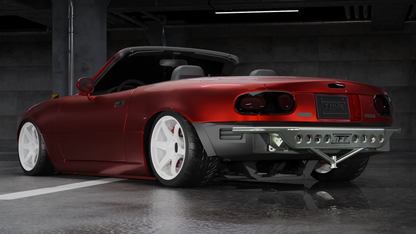 True Focus Fabrication - Mazda Miata (NA) - Street Shark Rear Bash Bar