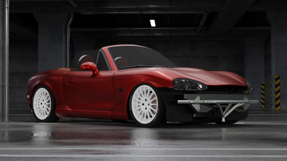 True Focus Fabrication - Mazda Miata (NB) - Front Standard Bash Bar