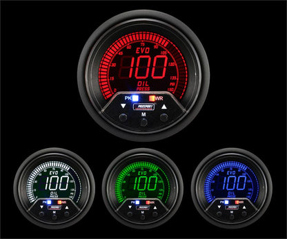 Prosport Gauges - 2-3/8" Premium Evo Electrical Oil Pressure Gauge