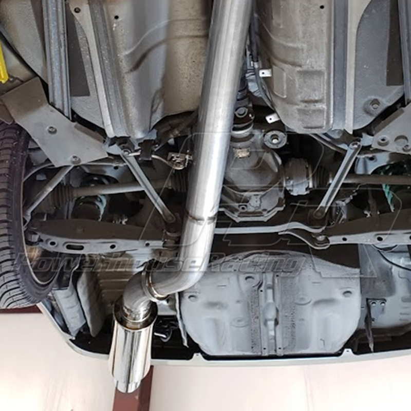 PHR -  4.0" Single Exhaust for IS300 - 4.0" Stainless tubing with a Vibrant muffler - 5.0" Polished Tip