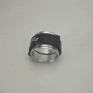 PHR - PHR Pinless Dual Seal Clamp Assembly, 3.0", Black, Aluminum Ferrules