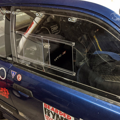 Condor Speed Shop - Polycarbonate Door Windows w/slider Kit - E36 Coupe