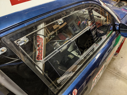 Condor Speed Shop - Polycarbonate Door Windows w/slider Kit - E36 Coupe
