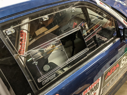 Condor Speed Shop - Polycarbonate Door Windows w/slider Kit - E36 Coupe