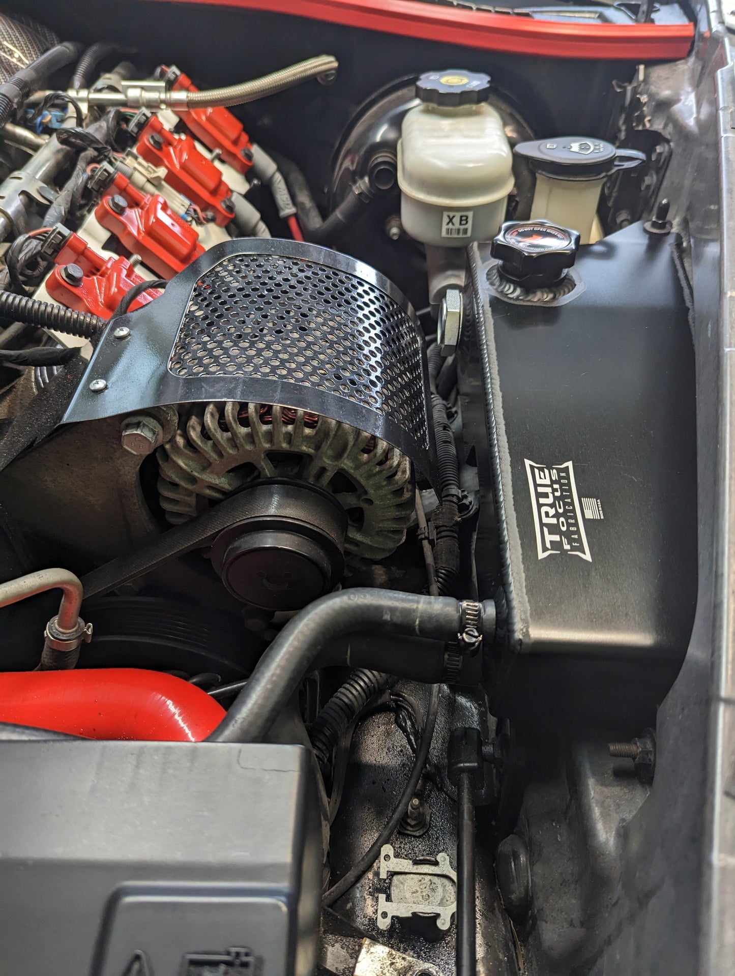 True Focus Fabrication - C6 Chevy Corvette (05-13) - Coolant Expansion Tank