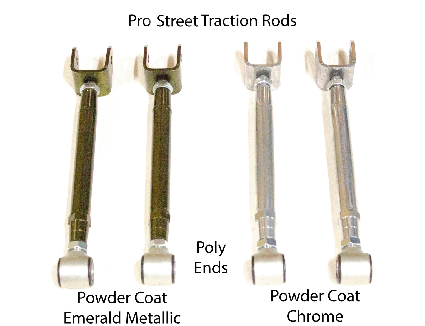 IS300 Rear Arms - Pro Street - Chrome