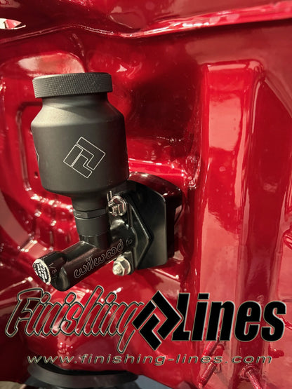 Finishing Lines - RHD Honda/Acura Clutch Master Cylinder Adapter - BLACK EDITION