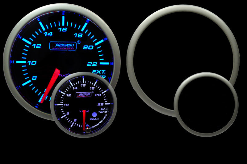 Prosport Gauges - 2-1/16" Premium EGT Gauge Blue/White