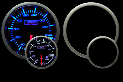 Prosport Gauges - 2-1/16" Premium Blue/White Fuel Pressure Gauge