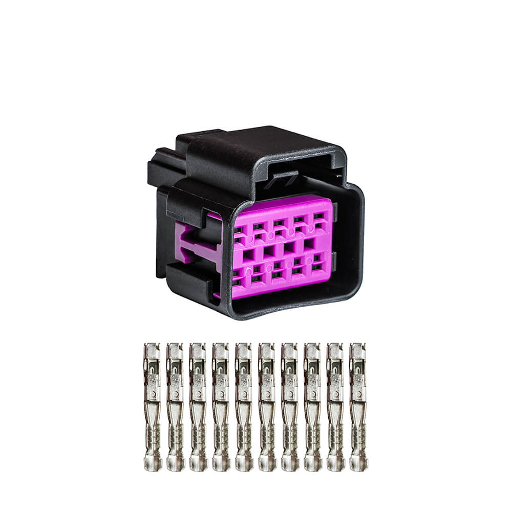 FuelTech USA -  PRO550/600 10-Way Connector Kit (Harness Side)