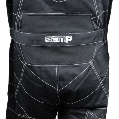Zamp ZR-11 SFI 3.2A/1 Black Single Layer Youth Race Suit X-Large