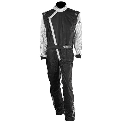 Zamp ZR-40 Race Youth Suit SFI 3.2A/5 Black/Gray Large