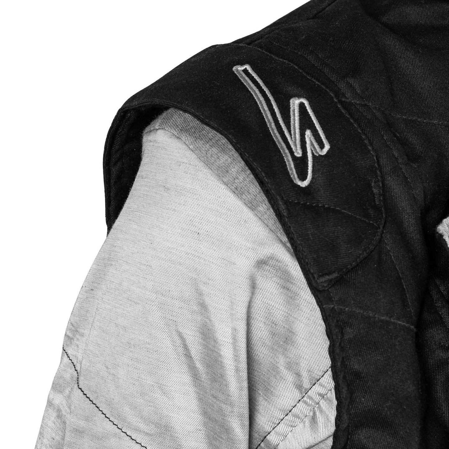 Zamp ZR-40 Race Youth Suit SFI 3.2A/5 Black/Gray Medium