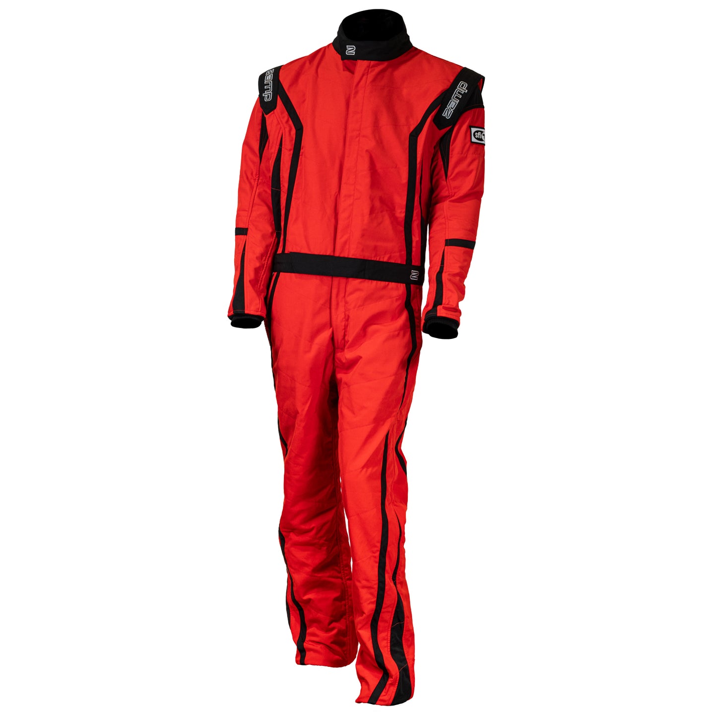 Zamp ZR-52F FIA8856-2018/SFI 3.2A/5 Red Lightweight Three Layer Race Suit Small