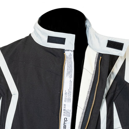 Zamp ZR-52F FIA8856-2018/SFI 3.2A/5 Black Lightweight Three Layer Race Suit Medium