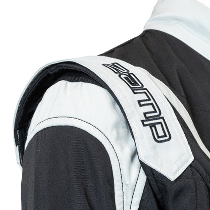 Zamp ZR-52F FIA8856-2018/SFI 3.2A/5 Black Lightweight Three Layer Race Suit XXX-Large
