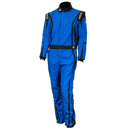 Zamp ZR-52F FIA8856-2018/SFI 3.2A/5 Blue Lightweight Three Layer Race Suit X-Large