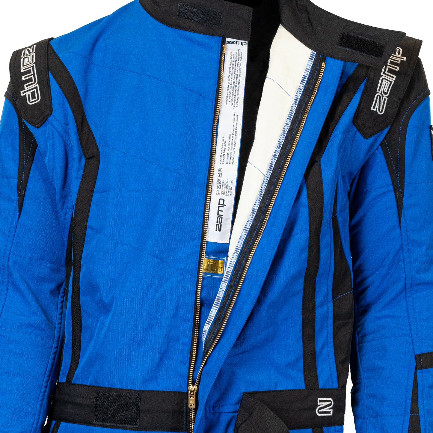 Zamp ZR-52F FIA8856-2018/SFI 3.2A/5 Blue Lightweight Three Layer Race Suit Small