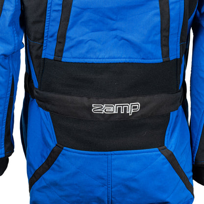 Zamp ZR-52F FIA8856-2018/SFI 3.2A/5 Blue Lightweight Three Layer Race Suit Small