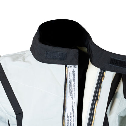 Zamp ZR-52F FIA8856-2018/SFI 3.2A/5 Gray Lightweight Three Layer Race Suit Medium