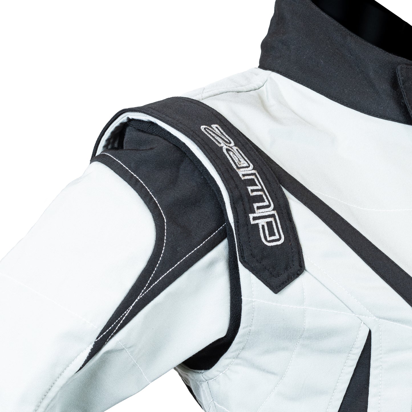 Zamp ZR-52F FIA8856-2018/SFI 3.2A/5 Gray Lightweight Three Layer Race Suit Small