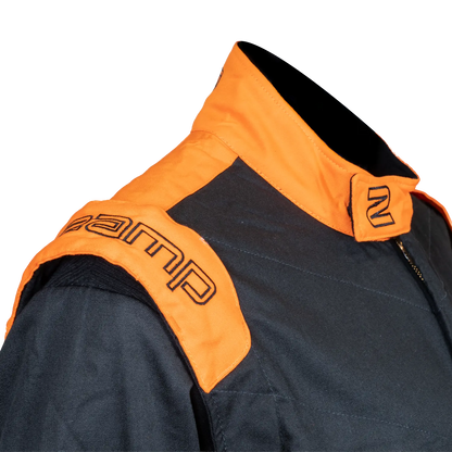 Zamp ZR-40 Race Suit SFI 3.2A/5 Orange/Black Youth Large