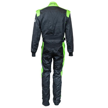 Zamp ZR-40 Race Suit SFI 3.2A/5 Green/Black Youth X-Large