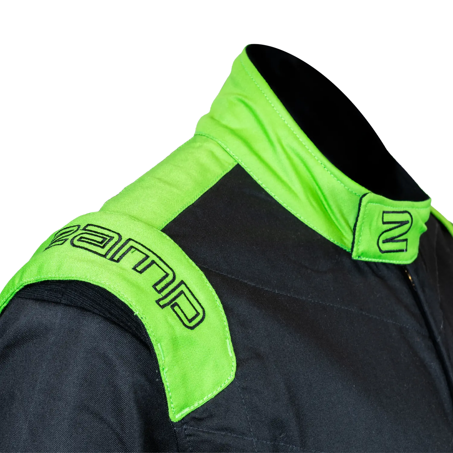 Zamp ZR-40 Race Suit SFI 3.2A/5 Green/Black Youth X-Large