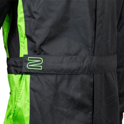 Zamp ZR-40 Race Suit SFI 3.2A/5 Green/Black Youth X-Large