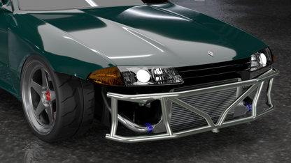 True Focus Fabrication - Nissan R32 Skyline - Front Dual Row Bash Bar