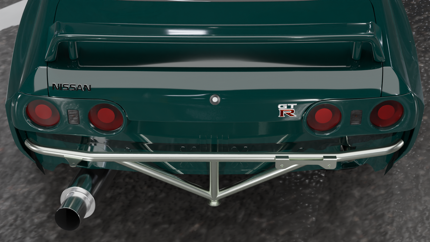 True Focus Fabrication - Nissan R32 Skyline Sedan - Rear Standard Bash Bar