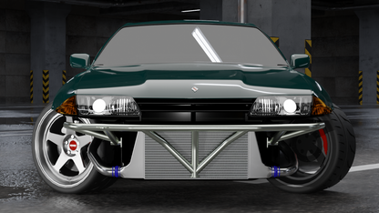 True Focus Fabrication - Nissan R32 Skyline - Front Standard Bash Bar